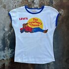 Vintage 1970s Levi’s T Shirt The Cowboys Choice Vtg Denim Big E
