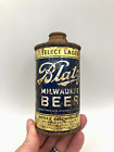 OLD 12oz BLATZ (IRTP & MT 4.5%) Low-Pro Cone Top Beer Can Blatz Milwaukee
