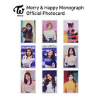 TWICE Merry & Happy Monograph Official Photocard Each Member KPOP K-POP