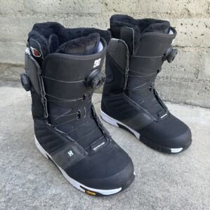 DC Judge 2022 Step On BOA Men's Snowboard Boots Size 9 Snowboarding Black Boots
