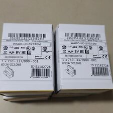 One New WAGO 750-337/000-001 750337/000000 PLC Module In Box Expedited Shipping
