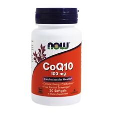 NOW Foods CoQ10 Cardiovascular Health 100 mg., 50 Softgels