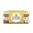 Ferrero Rocher, 16 Count, Premium Gourmet Milk Chocolate 7oz ( PACK OF 2 )