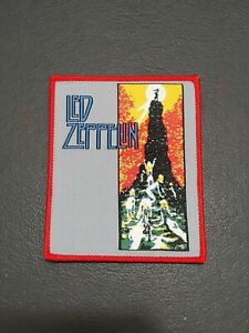 Led Zeppelin THE SONG REMAINS THE SAME Band Patch Iron on Clothing Woven Badge