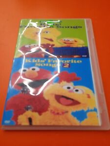 ⭐️⭐️⭐️⭐️⭐️ DVD Sesame Street Kids Favorite Songs 1 and 2 (Burnt DVD)