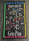 American Girl Banner With 75 Grin Pins Vintage 1990s Pleasant Company