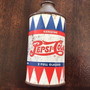 New Listing1940’s Pepsi Cola Cone Top Can