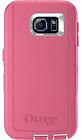 OtterBox Defender Case for Samsung Galaxy S6 (No Clip) - Easy-Open Box - Pink