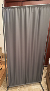 Partition Curtains With Aluminum Frame. 3 Ft. By 6 Ft. Partitions