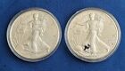 American Silver Eagle Dollar-2021 Type 1 and Type 2 old Eagle and New Eagle