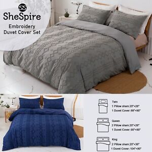 3 Piece Duvet Cover Set 1800 Series Ultra Soft Luxurious Bedding Comforter Cover