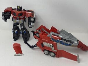 Transformers Galaxy Force 2004 Leader Optimus Prime Not Complete