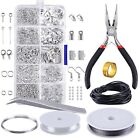 Wire Jewelry Making Starter Kit Sterling Silver and Repair Tools Craft Supplies