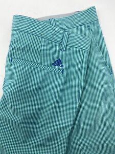 Adidas Mens Golf Shorts Flat Front Size 38