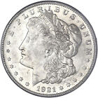 1921 S Morgan Silver Dollar About Uncirculated AU See Pics B008