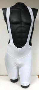 Professional 'POWER' Men's Cycling Bib Shorts in White by GSG