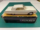 Up for auction is a white 1962 Ford Thunderbird promo car with original box.