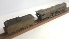 VTG Brass Model Trains, Two Pieces And Rail Track. Some Wear. Amazing Purchase!