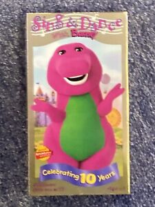 Barney - Sing and Dance With Barney (VHS, 1999) Free Shipping