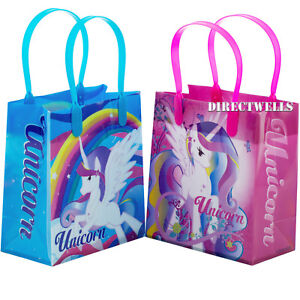 Unicorn Reusable Small Party Favor Goodie 12 Bags