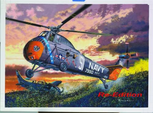 Trumpeter 1/48 H-34 US Navy Rescue Helicopter Re-Ed. #02882 #2882 📌USA📌
