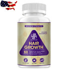 60 PCS Herbal Hair Grow Boost Vitamins Fast Growth Faster Longer Thicker Fuller