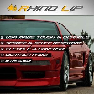 Universal Ground Effects Lowering Front Chin Lip Splitter Super Fast Exotic Cars (For: Aston Martin Rapide S)
