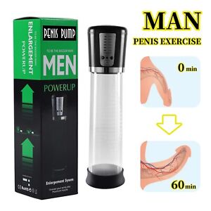 Vacuum Penis Pump For Male Men Enhancement Erectile Enlargement Enlarger 6-Modes