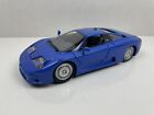 Maisto 1992 Bugatti EB110 1:18 Scale Diecast Special Edition Car Blue