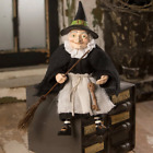 New Bethany Lowe Posable Witch 12” Halloween Decor Figure