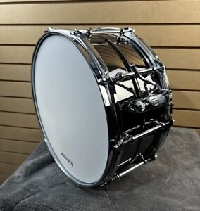 Ludwig Universal Black Brass Snare Drum - 6.5 x 14-inch - Polished & FREE Ship