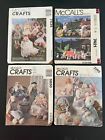McCall's Crafts BUNNIES Figures Plush Easter Heirloom Sewing Pattern New Uncut