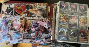 Pokemon Collection Binder! Giant Cards, Full Arts, Holos, And More! LP - NM.