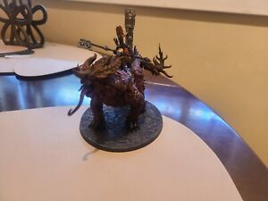 Games Workshop Warhammer Age of Sigmar Painted Runefather On Magmadroth