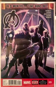 Avengers 35 (2014 Marvel) 1st Cover App Sam Wilson n Captain America Suit NM Key