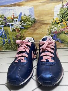 Nike Shox Women’s 8 Blue & Pink Athletic Shoe Sneakers 041202 QS2  size 7.5