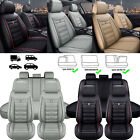 For Hyundai Car Seat Covers 5-Seat Full Set Leather Front Rear Protector Cushion (For: 2021 Hyundai Elantra)