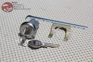 60-68 Impala Lock GM Trunk Lock Cylinder Key Set Original OEM GM Pear Head Keys (For: 1964 Impala)