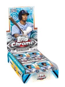 2022 Topps Chrome Sonic Baseball Factory Sealed Hobby Lite Box