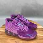 Puma MB.01 LaMelo Ball Queen City Basketball Shoes Mens 8.5 Purple Lace Up
