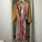 NEW CAbi Poet Jacket Boho Patchwork Kimono Style Sz S small