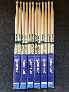 PROMARK  American Hickory 5B Natural Drum Sticks TXR5BW (6 Pairs)