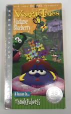 Veggietales Madame Blueberry Thankfulness VHS
