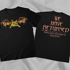 Dark Angel We Have Returned 2014 Tour Retro Black Double Sided T-Shirt
