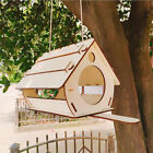 DIY Bird House Natural Bird House Handmade Kit Wooden Bird Feeding Houses New