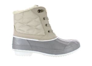 Khombu Womens Gray Snow Boots Size 8 (7446148)