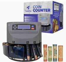 Digital Coin Counter Sorter Machine Automatic Counting Electronic Change Roller