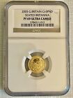 Great Britain 2005 Seated Britannia 10 Pounds 1/10 oz Gold NGC PF69 UC Sku# 1739