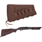 Leather Shotgun Ammo Cover Holder Buttstock for 16GA Right Handed Gifts