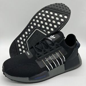 Adidas NMD R1 V2 Ultra Black White HQ6628 Men's Sneakers Boost NWT